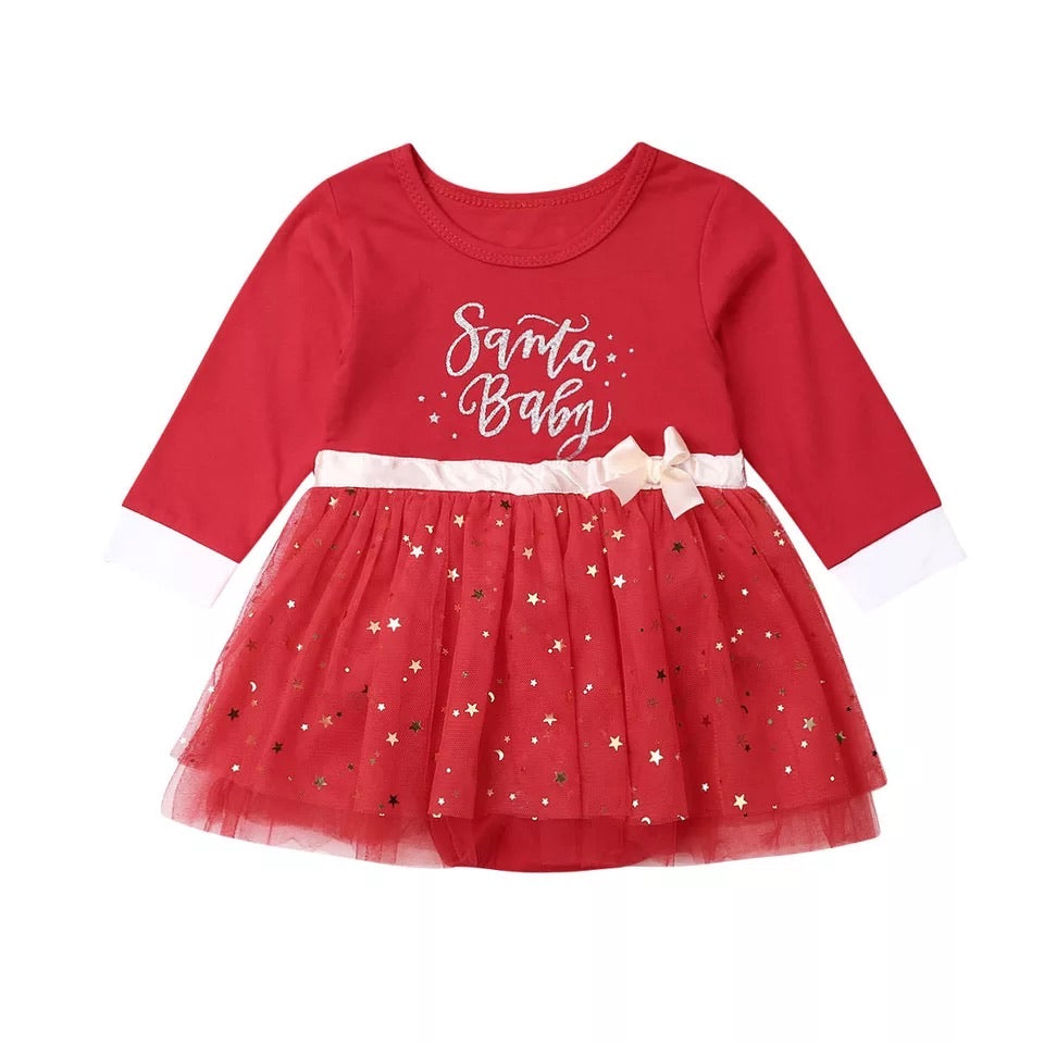 Vestido de navidad Baby Santa